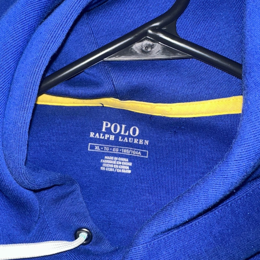 Polo by Ralph Lauren Blue & Yellow Performance Jacket